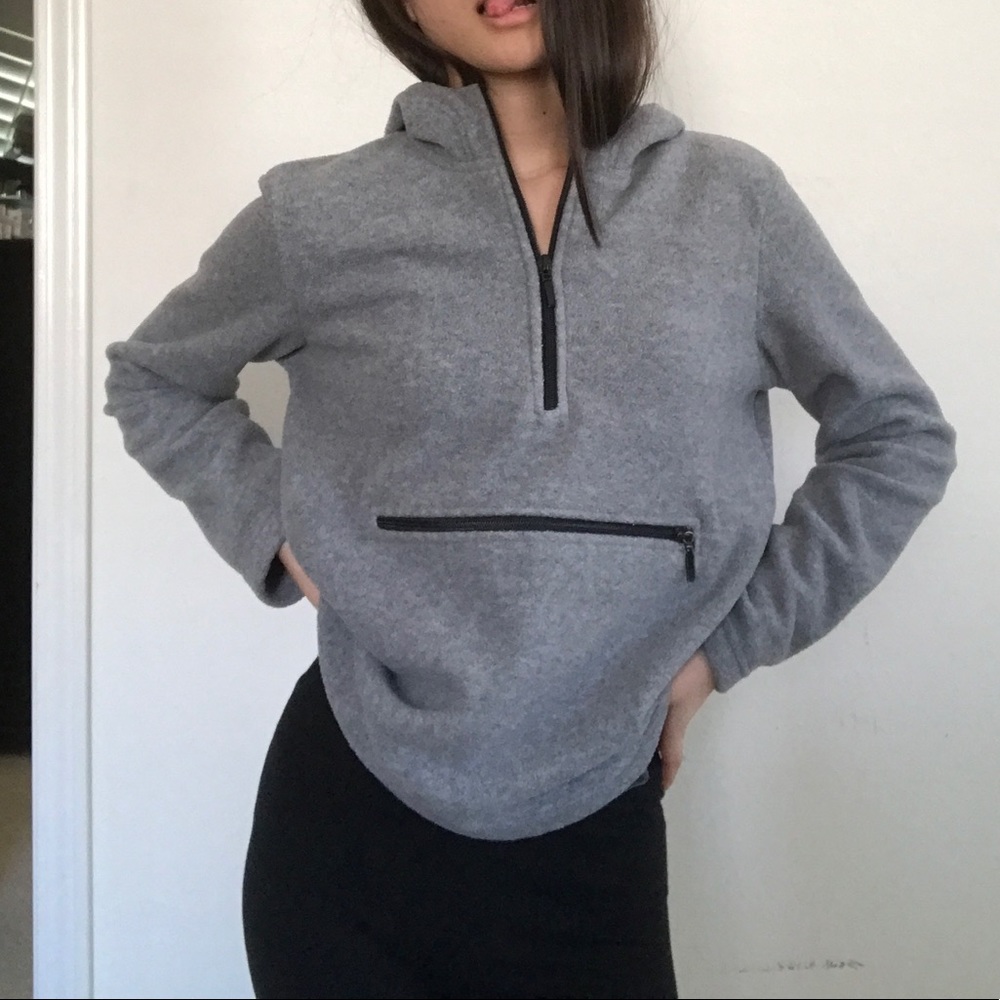❌SOLD❌Hooded Quarter Zip